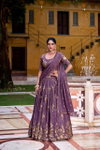 Eravii By Lnb Chocolate Crush Sequins And Thread Embroidery Work Lehenga With Blouse Dupatta Wholesale In India
